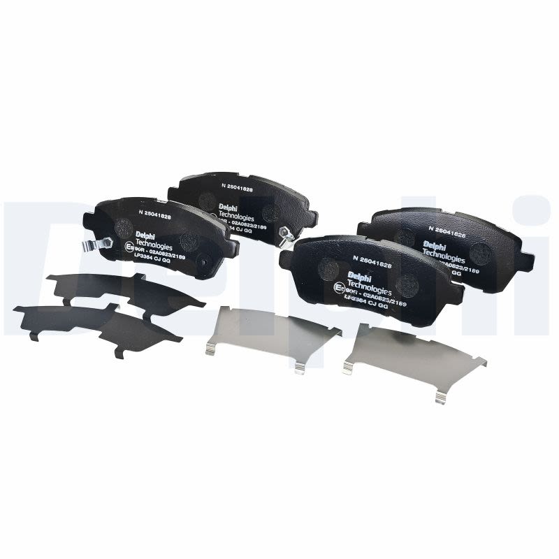 Комплект гальмівних колодок передн , FORD FIESTA VI, SUZUKI BALENO, SWIFT IV, SWIFT V, SWIFT VI 1.0-1.6D 02.10- фото 2