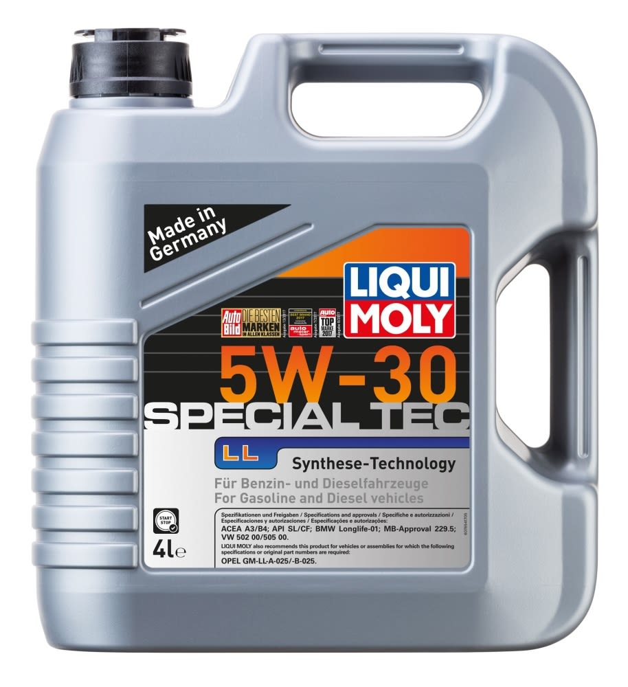 Олива моторна Special Tec LL 5W-30 4л LIQUI MOLY (2339) Liqui Moly фото 4