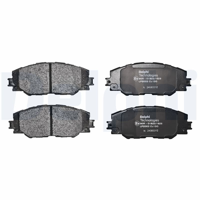 Комплект гальмівних колодок передн , LEXUS HS, TOYOTA AURIS, COROLLA, MARK X ZIO I, MATRIX, MIRAI, NOAH/VOXY, PRIUS PLUS, RAV 4 III, RAV 4 IV, URBAN CRUISER, VERSO S 1.33-Electric 11.05- фото 4