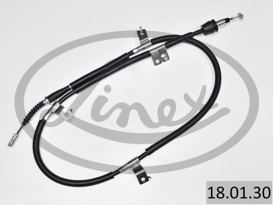 Трос ручника (задний) (L) Hyundai i30 07-12 (1675/1500mm) фото 11
