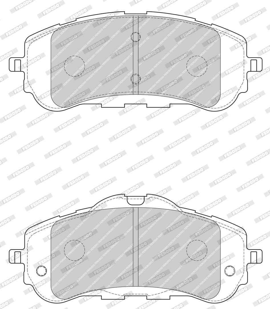 Комплект гальмівних колодок передн , MERCEDES CLS (C218), CITROEN BERLINGO, OPEL ASTRA L, COMBO, PEUGEOT 308, 308 I, 308 II, 308 III, PARTNER, RIFTER 1.2-Electric 01.11- фото 4