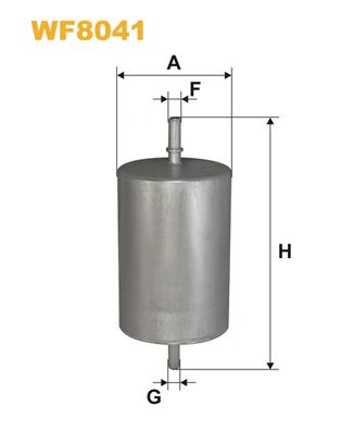 Фільтр паливний VW T5 2.0-3.2i 03-15/Golf 1.4-3.2i 97-06/Skoda Octavia 1.4-2.0i 96-10 WIX Filters фото 7