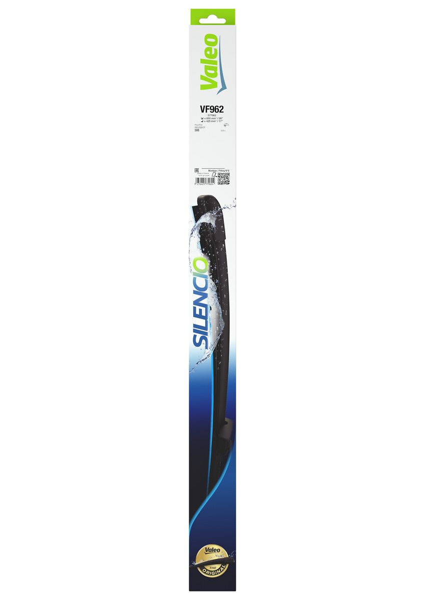 Щітка склоочисника К-Т БАСКАРКАСНИЙ SILENCIO® / 650/430 MM / VF950 / LHD / PEUGEOT 5 VALEO (577962) Valeo фото 8