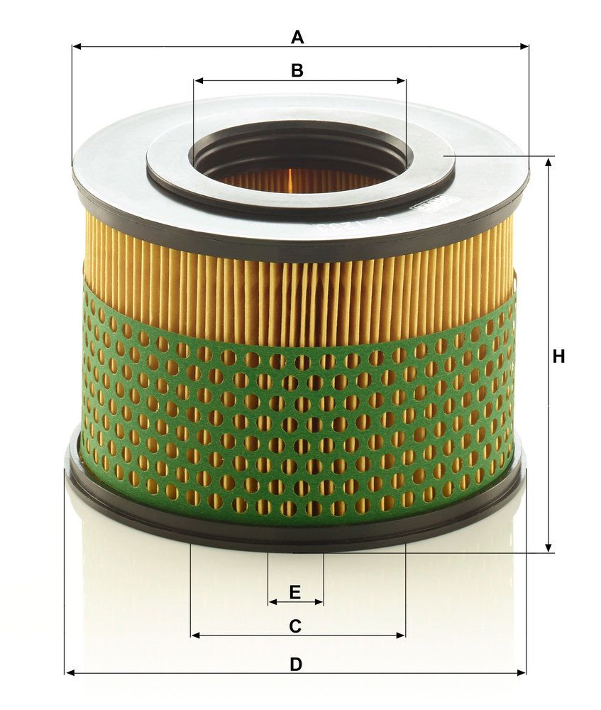 Фільтр повітряний BOMAG BP 15/45 D-2, BP 18/45 D-2, BP 20/50 D, BP 25/48 D, BP 25/50 D, BPR 25/40 D, BPR 25/45 D-3, BPR 25/50 D, BPR 30/38 D-2, BPR 30/38 D-3, BPR 35/42 D, BPR 35/42 E фото 3