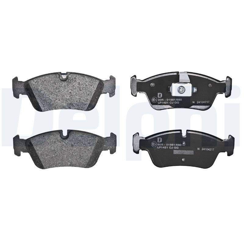 Комплект гальмівних колодок передн , BMW 3 (E36), 3 (E46), Z3 (E36), Z4 (E85) 1.6-3.0 09.90-02.09 фото 3