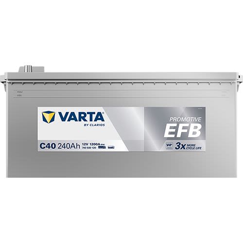 Акумулятор 12В 240Агод./1200А PROMOTIVE EFB (L+ Стандартні клеми) 518x276x242 B00 - без монтажного фланця (Пусковий/EFB) фото 6