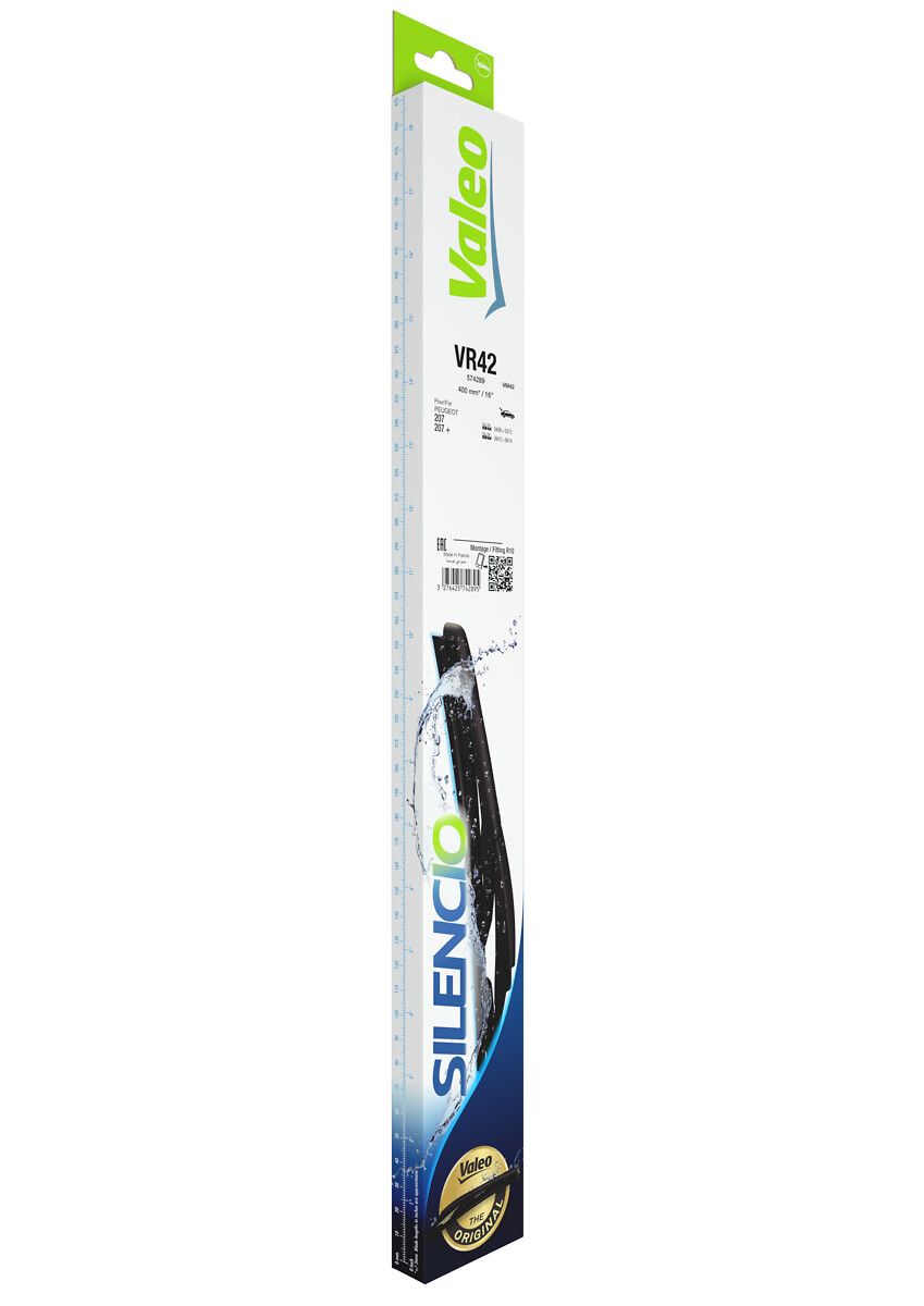 Щітка склоочисника ПЛАСТОВИЙ SILENCIO® / 400 MM / VR42 VALEO (574289) Valeo фото 8