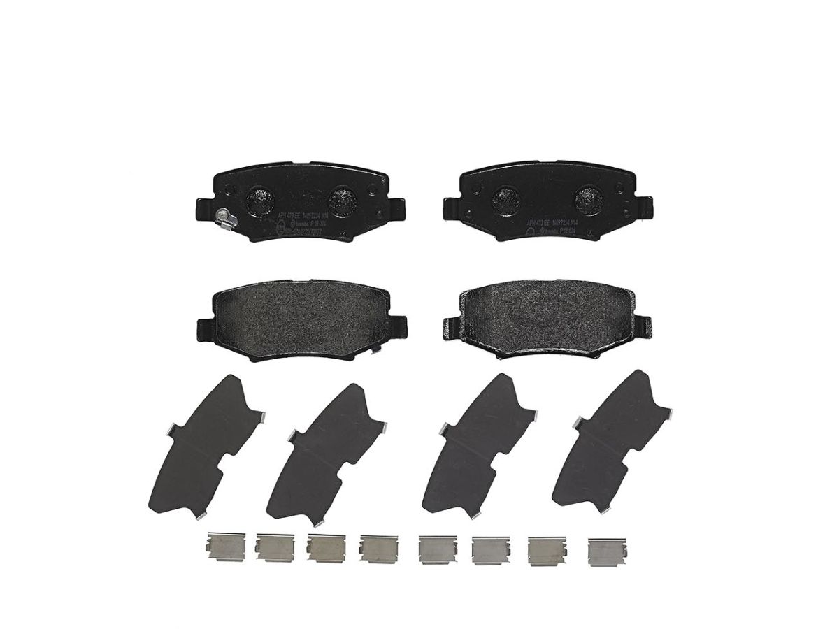Колодки гальмівні дискові JEEP COMPASS (MK49) 2.4 2006.08- BREMBO (P18024) BREMBO фото 4