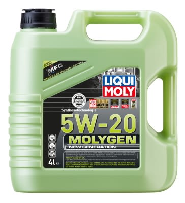Олива моторна Molygen New Generation 5W-20 4л LIQUI MOLY (20798) Liqui Moly фото 5