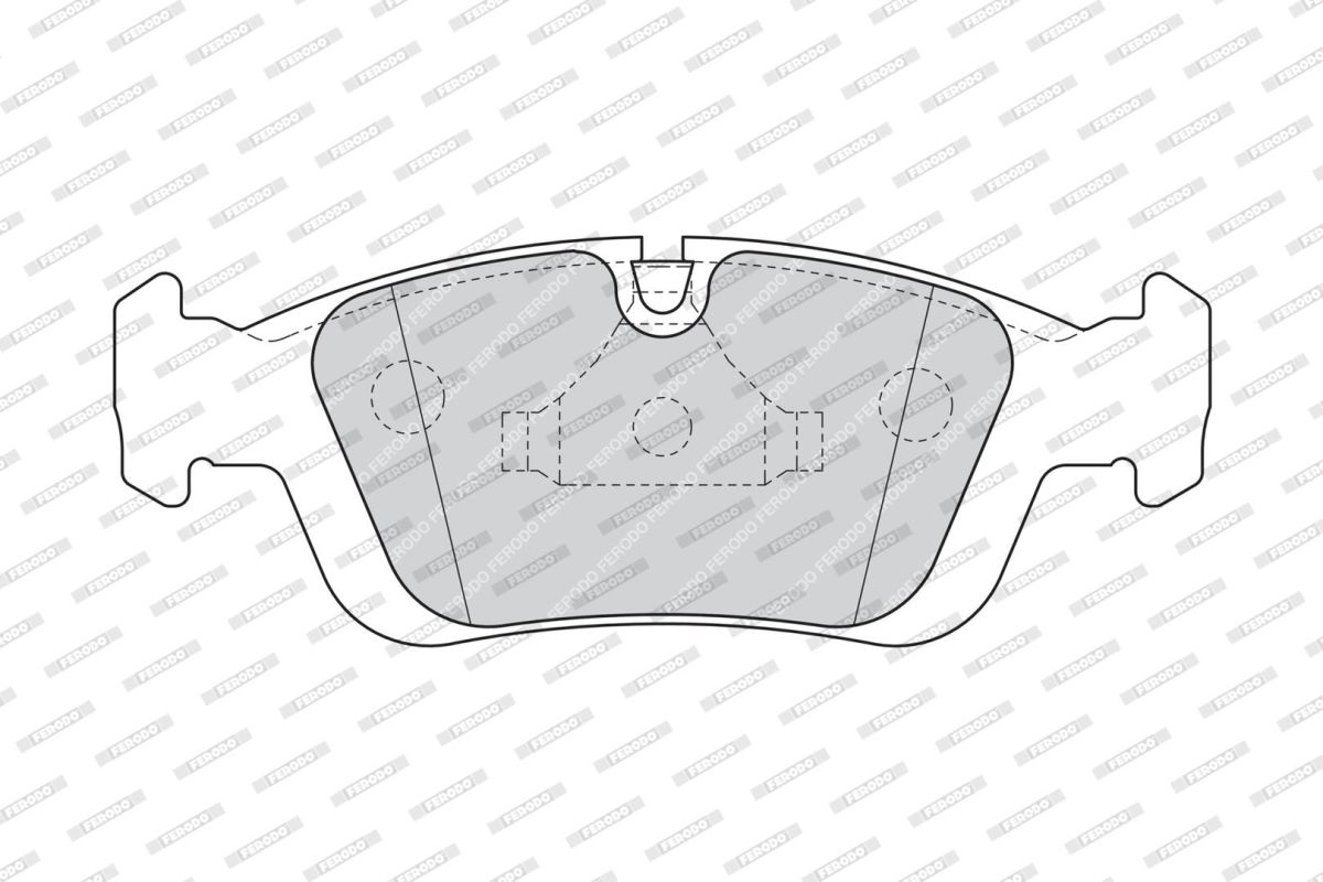 Колодки гальмівні дискові BMW 3 TOURING (E46) 2.0 1999.06-2005.07 FERODO (FDB1300) Ferodo фото 5