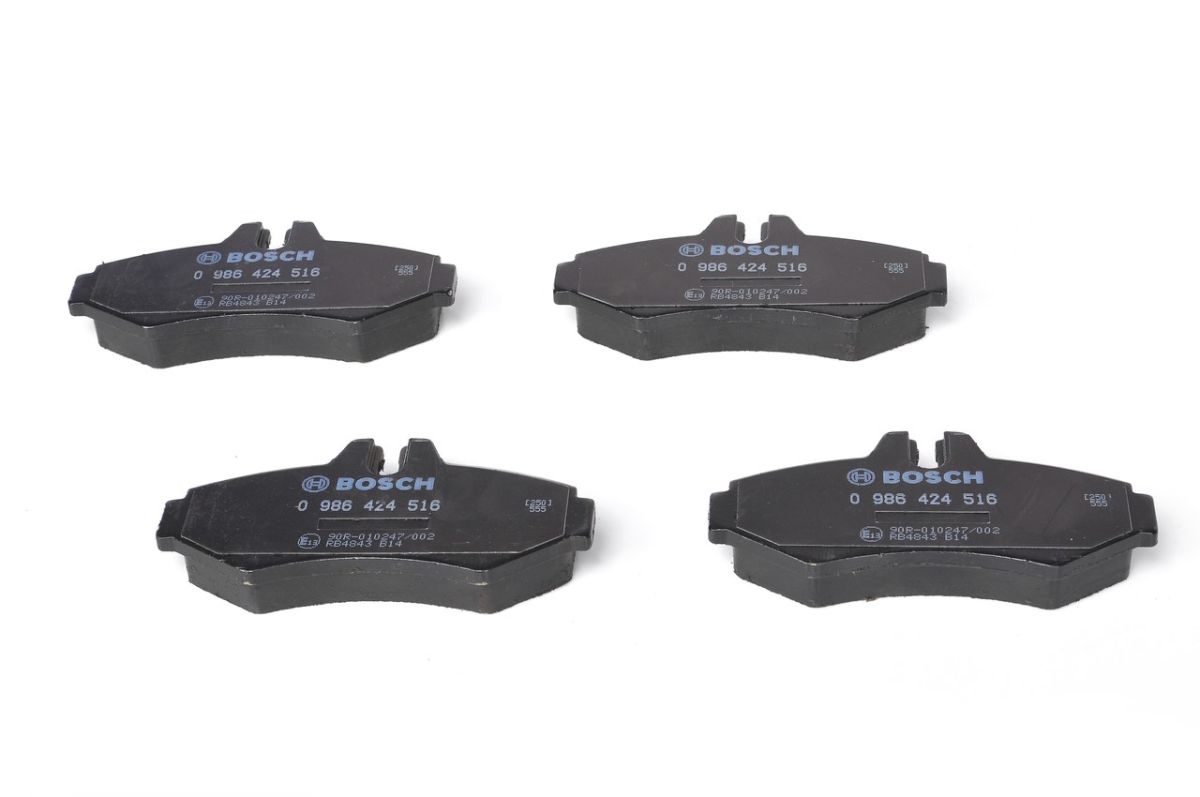 Колодки гальмівні дискові MB SPRINTER 4-T ФУРГОН (B904) 2.7 1995.02-2012.05 BOSCH (0 986 424 516) Bosch фото 7