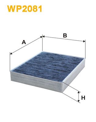 Фільтр салону BMW 1 (F20/F21) 11-/3 (F30/F31/F80) 11-18/4 (F32/F33/F36/F82) 13- (вугільний) WIX Filters фото 7