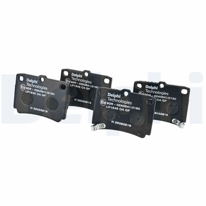 Комплект гальмівних колодок задн , MITSUBISHI L400, PAJERO CLASSIC, PAJERO II, PAJERO SPORT I, PAJERO SPORT II, PAJERO SPORT III, SIGMA 2.4-3.5 12.90- фото 2