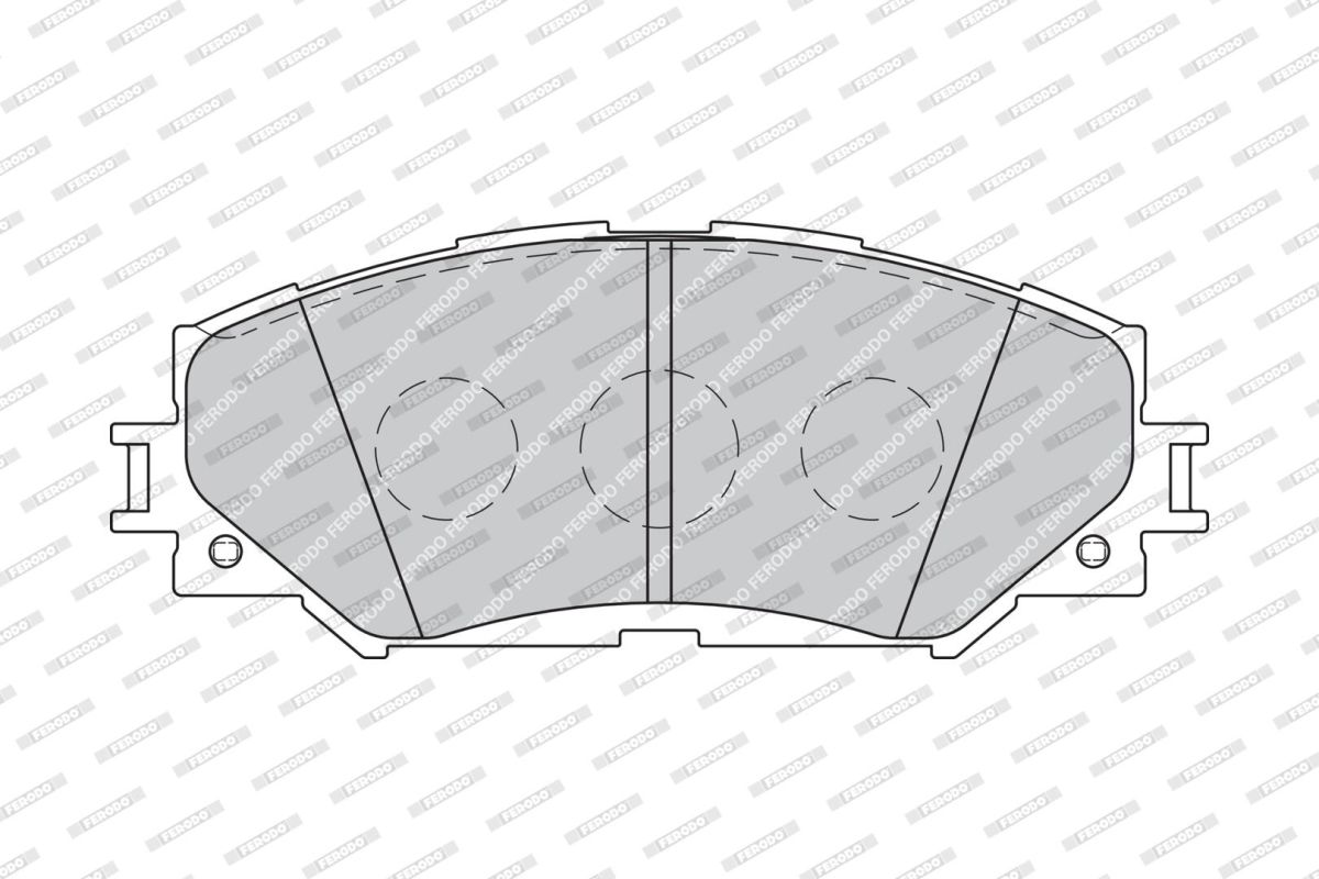 Колодки гальмівні дискові TOYOTA RAV 4 III (_A3_) 2.0 2005.06-2014.08 FERODO (FDB1891) Ferodo фото 5