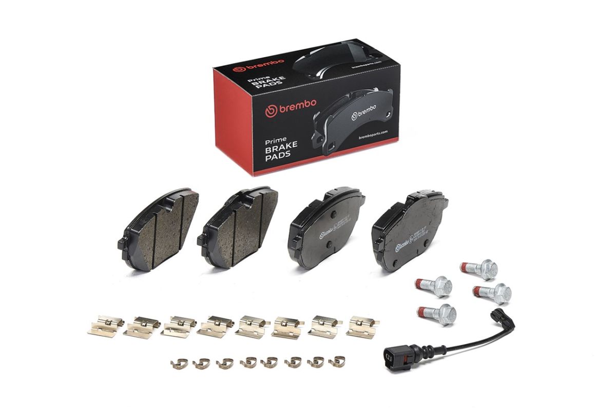 Комплект гальмівних колодок передн , VW CALIFORNIA T6 CAMPER, MULTIVAN T6, TRANSPORTER T6, TRANSPORTER T6 / CARAVELLE T6 2.0/2.0D/Electric 04.15-08.24