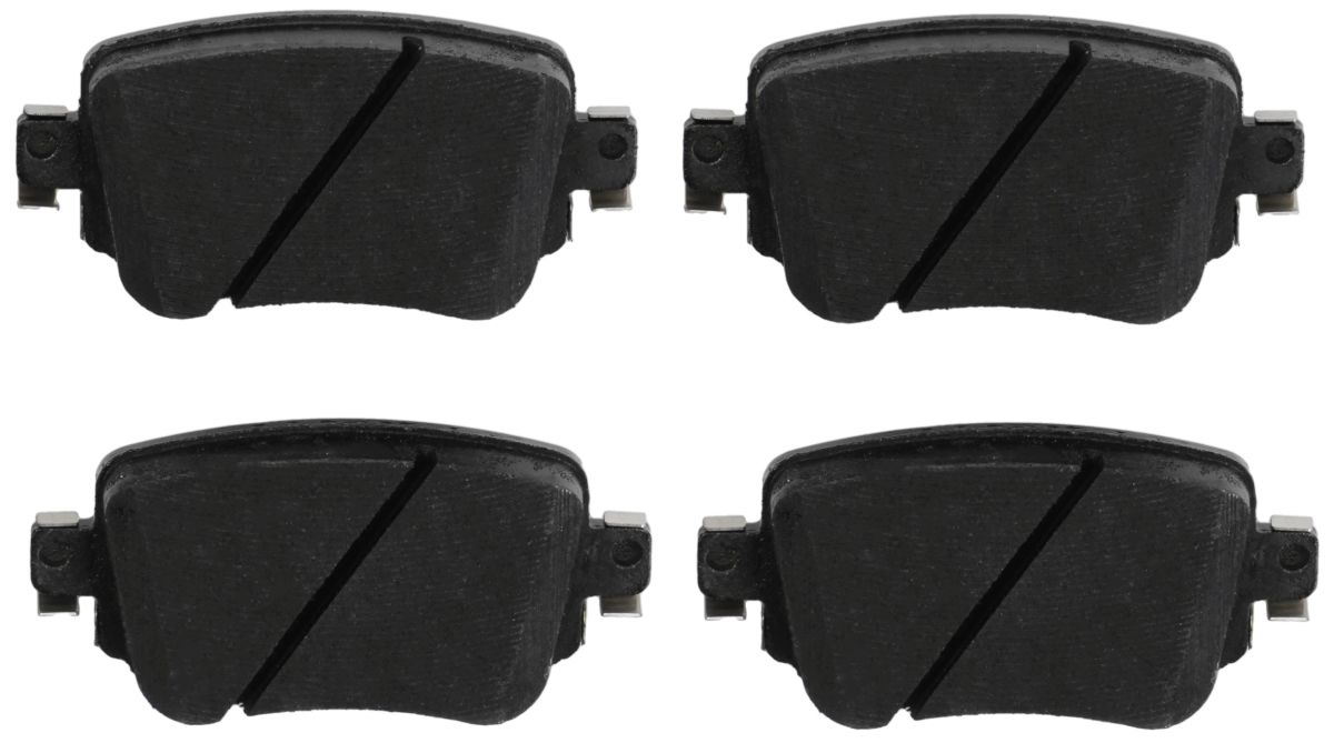 Комплект гальмівних колодок задн , AUDI A1, A1 ALLSTREET, A1 CITY CARVER, Q3, SEAT ALHAMBRA, LEON, LEON SC, LEON ST, SKODA OCTAVIA III, OCTAVIA IV, VW CADDY ALLTRACK IV 1.0-Electric 05.10- фото 4