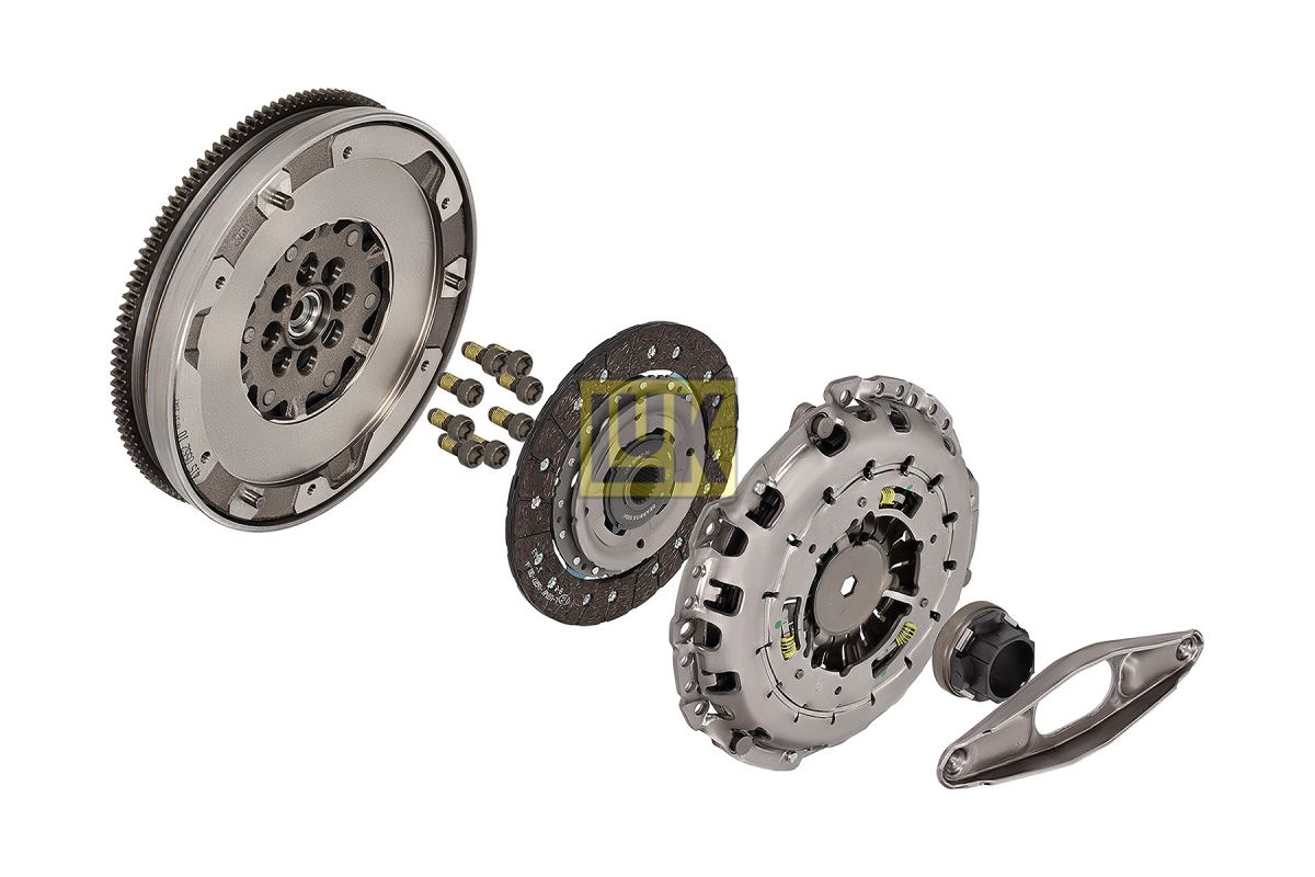 (EN) Self-adjusting clutch kit with dual-mass flywheel (з болтами: так, 240мм) BMW 1 (E81), 1 (E82), 1 (E87), 1 (E88), 3 (E91), 5 (E60), X1 (E84) 2.0D 09.06-06.15 фото 3