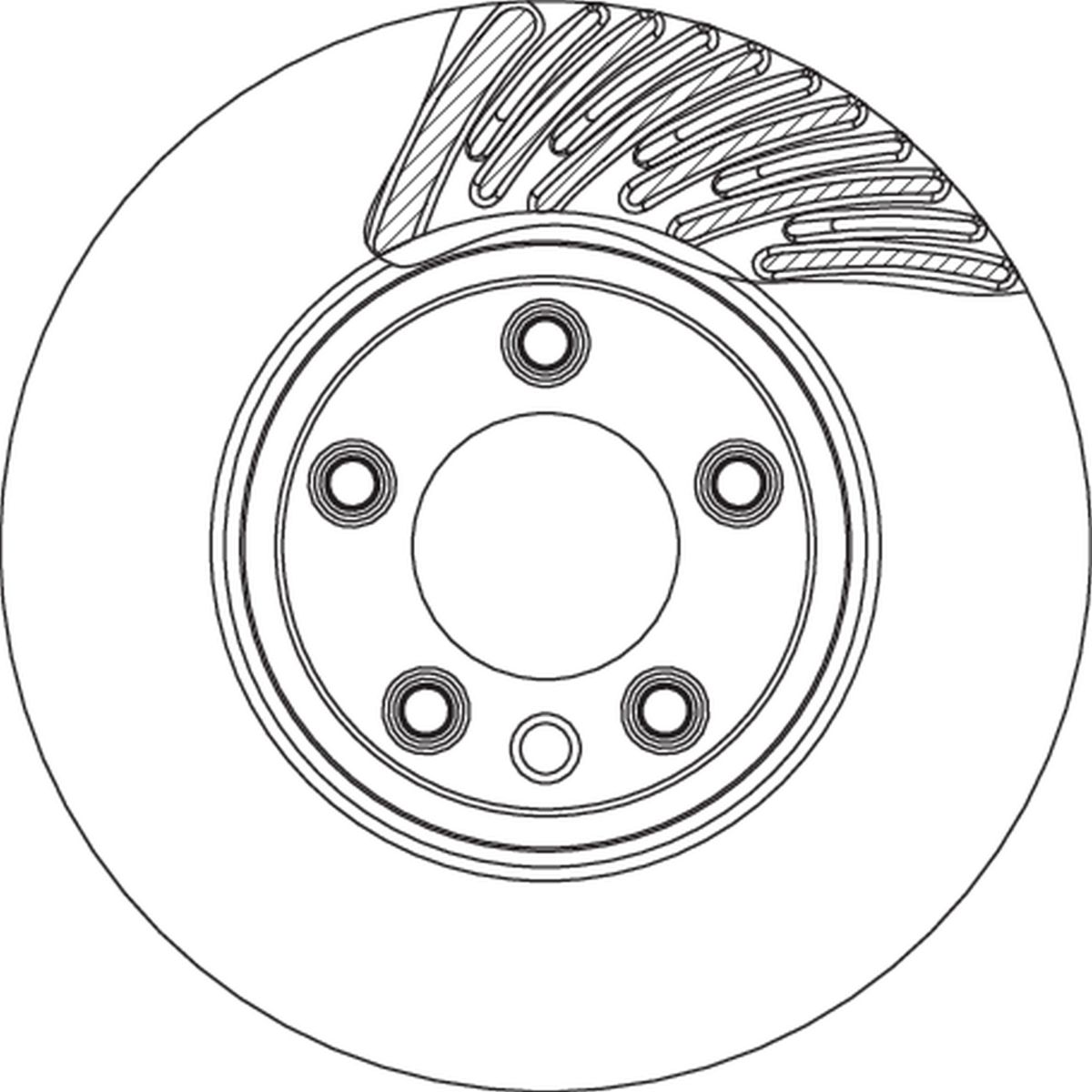 Диск гальмівний передн лів AUDI Q7, PORSCHE CAYENNE, PANAMERA, VW TOUAREG 2.5D-6.0D 05.02-12.18 фото 6