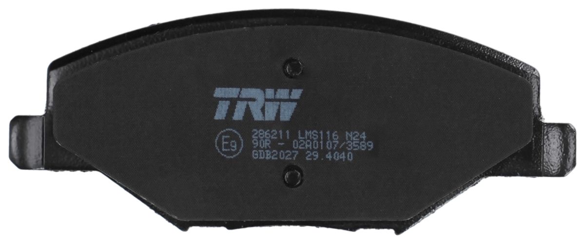 Комплект гальмівних колодок передн , SKODA FABIA II, RAPID, VW POLO V, POLO VI 1.2-2.0 12.06- фото 6
