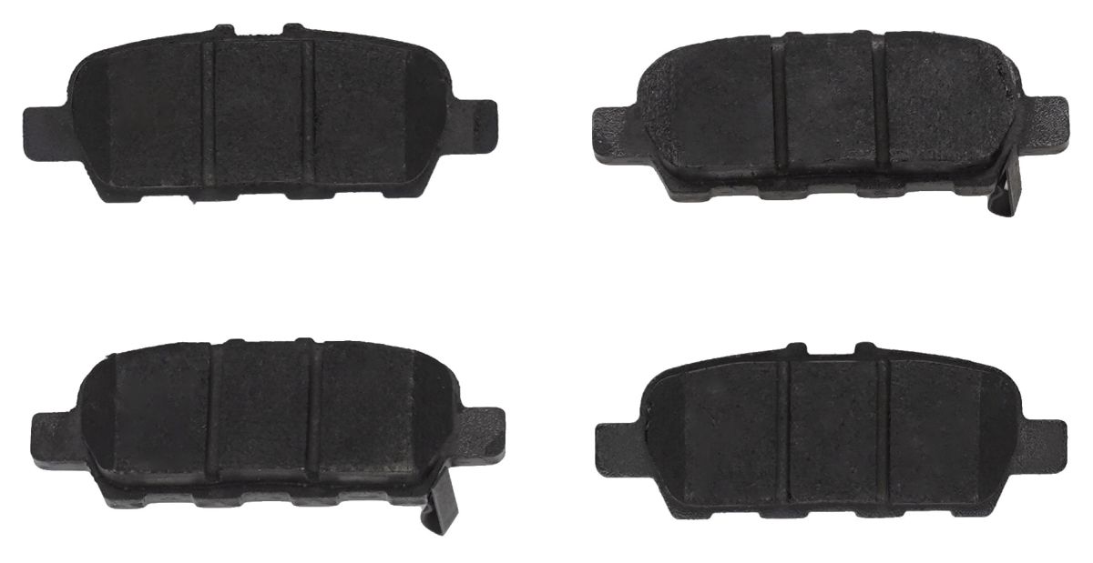 Комплект гальмівних колодок задн , INFINITI EX, G, JX, M, M37, Q50, Q60, Q70, QX50 I, QX60, NISSAN ALTIMA, BLUEBIRD SYLPHY / SYLPHY III, CUBE, JUKE, LEAF, MAXIMA, MURANO II 1.2-Electric 09.05- фото 4