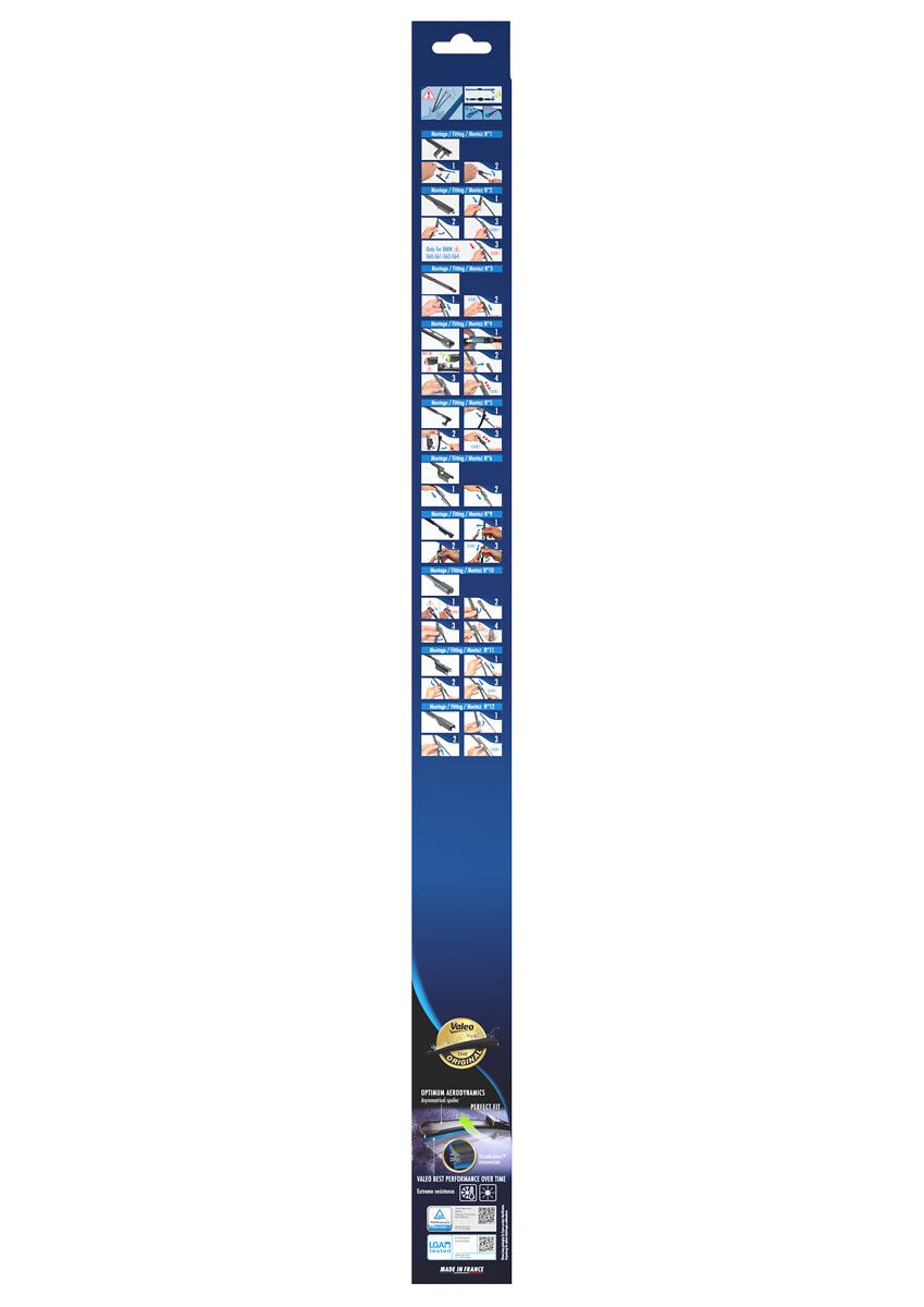 Щітка склоочисника К-Т БАСКАРКАСНИЙ SILENCIO®/650/475 MM/VF405 VALEO (574314) Valeo фото 11
