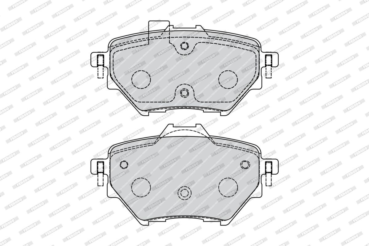 Комплект гальмівних колодок задн , DS DS 3 / DS 3, DS 4 II, ABARTH 600E, ALFA ROMEO JUNIOR, CITROEN BERLINGO, C3 AIRCROSS III, C3 IV, C4 GRAND PICASSO II, C4 II, C4 III 1.2-Electric 02.13- фото 3