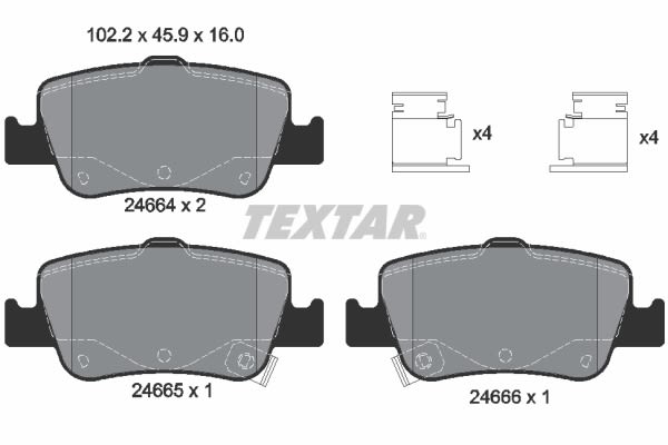 Колодки тормозные (задние) Toyota Auris 06-/Corolla 1.3-2.0D 12- (Bosch) Q+ фото 7