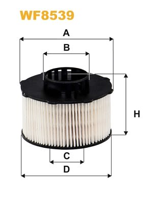 Паливний фільтр DS DS 3 / DS 3, DS 4 II, DS 7, CITROEN BERLINGO, BERLINGO/MINIVAN, C3 / C3 ORIGIN III, C3 AIRCROSS II, C4 CACTUS, C4 III, C4 SPACETOURER, C4 X, C5 AIRCROSS, C-ELYSEE 1.5D 06.17-