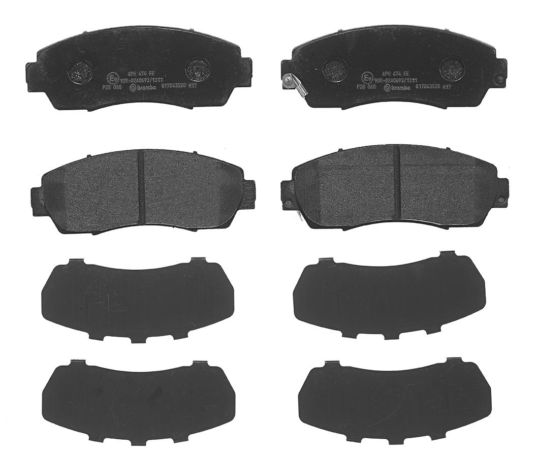 Колодки гальмівні дискові HONDA CR-V IV (RM_) 2.4 AWD 2015.09- BREMBO (P28068) BREMBO фото 4