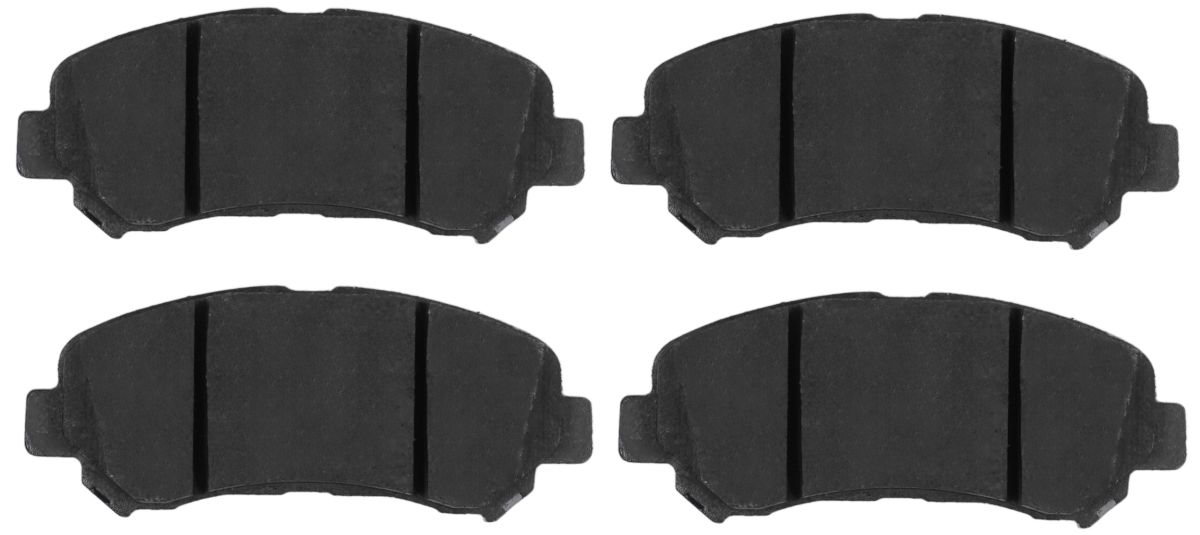 Комплект гальмівних колодок передн , NISSAN MAXIMA VII, NAVARA, QASHQAI I, ROGUE, SENTRA VI, X-TRAIL, X-TRAIL II, SUZUKI KIZASHI 1.5D-3.5 05.98- фото 4