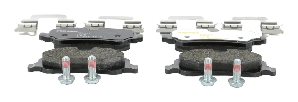Колодки гальмівні дискові LAND ROVER RANGE ROVER III (L322) 4.2 2002.03-2012.12 FERODO (FDB4432) Ferodo фото 4