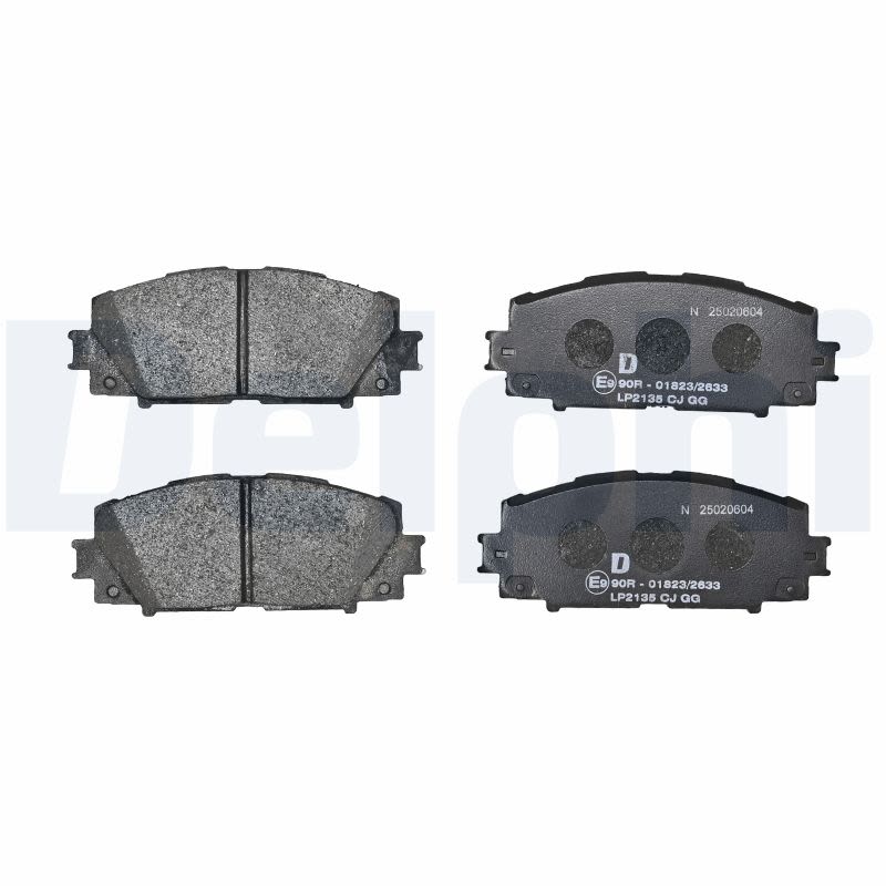 Комплект гальмівних колодок передн , LEXUS CT, TOYOTA PRIUS, PRIUS PHV, YARIS 1.5/1.8H 11.05- фото 3