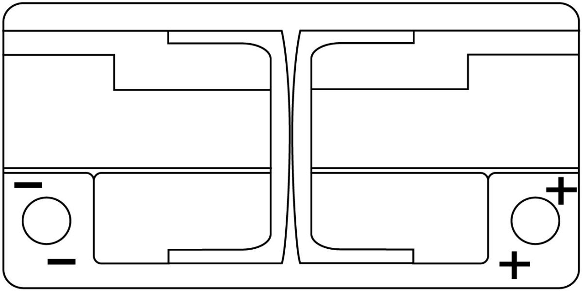 Акумуляторна батарея 100Ah/900A (353x175x190/+R/B13) (Start-Stop EFB) Exide фото 8