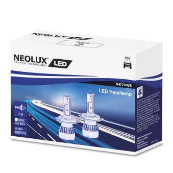 LED лампочка (картон 2шт) LED 12В 13Вт P43T без гомологічного сертифікату Ledriving, Білий 6000K фото 3