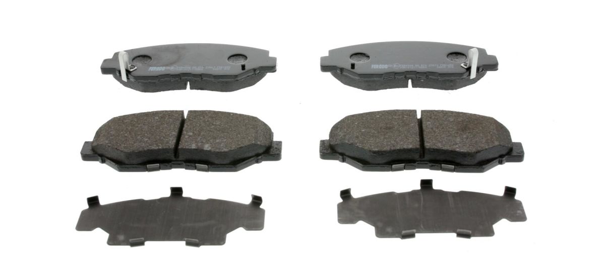 Комплект гальмівних колодок передн , HONDA ACCORD VII, CIVIC X, CR-V II, CR-V IV, ELEMENT, PILOT, STEPWGN 1.0-3.5 09.01-12.22 фото 2