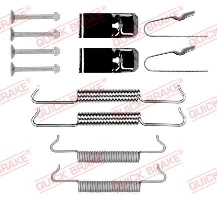 Комплект пружинок колодок ручника Ford Ranger/Jeep Grand Cherokee II 99-06 фото 12