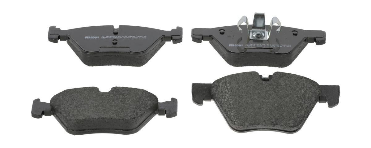 Колодки гальмівні дискові (комплект 4 шт) BMW 3 КУПЕ (E92) 2.0 2005.01-2013.12 FERODO (FDB5178) Ferodo фото 4