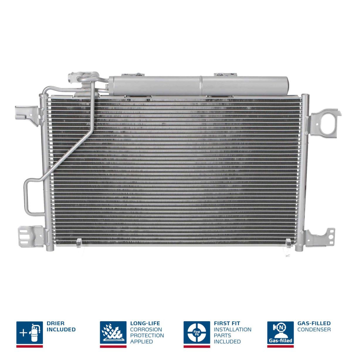 Конденсер кондиціонера MERCEDES C-CLASS W203 04- NISSENS (94794) Nissens фото 3