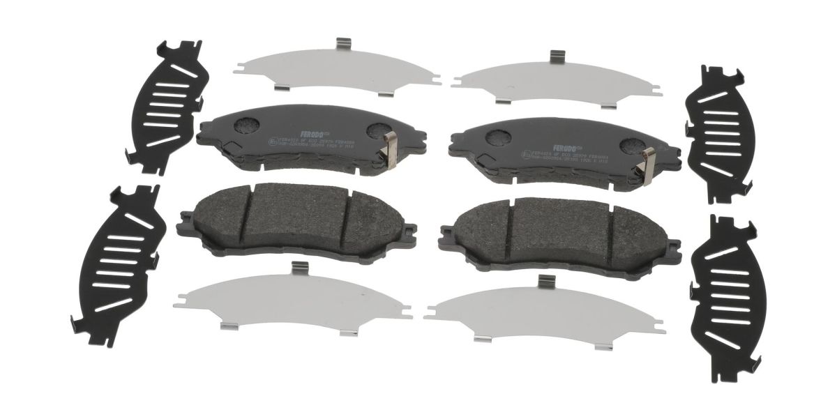 Комплект гальмівних колодок передн , SUZUKI S-CROSS, SX4 S-CROSS, VITARA 1.0-1.6D 08.13- фото 2