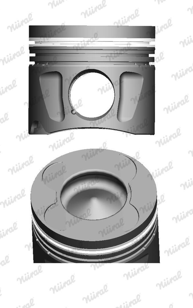 Поршень MB 83.5 OM642 (CYL 4-6) NURAL (87-427407-10) Nural фото 4