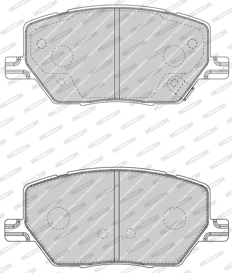 Комплект гальмівних колодок передн , ALFA ROMEO TONALE, FIAT 500X, JEEP COMPASS, RENEGADE 1.0-2.4 07.14- фото 4