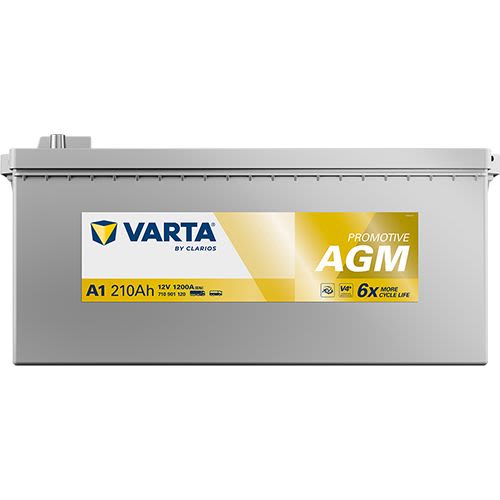 Акумулятор 12В 210Агод./1200А (EN) PROMOTIVE AGM (L+) 518x276x242 B00 - без монтажного фланця (Пусковий/AGM) фото 6