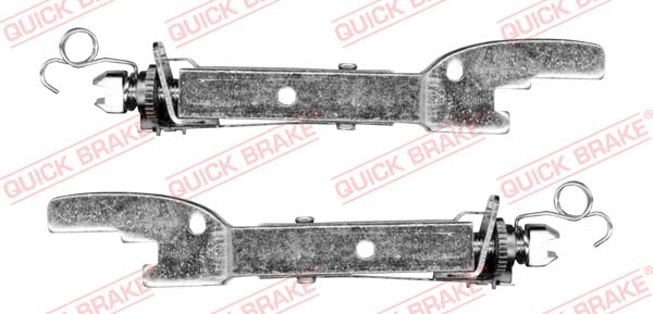Тріскачка колодок ручника Renault Kangoo/MB Citan 21-/Nissan Juke 19- (к-кт 2шт.) Quick Brake фото 12