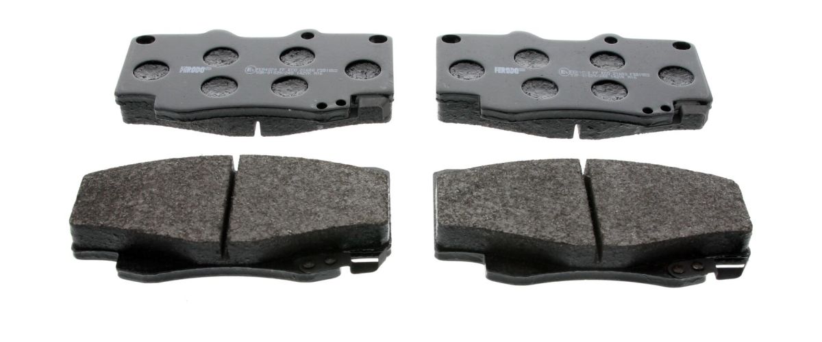 Комплект гальмівних колодок передн , TOYOTA FORTUNER, HILUX VII, LAND CRUISER 90 2.5D-3.4 03.96- фото 2