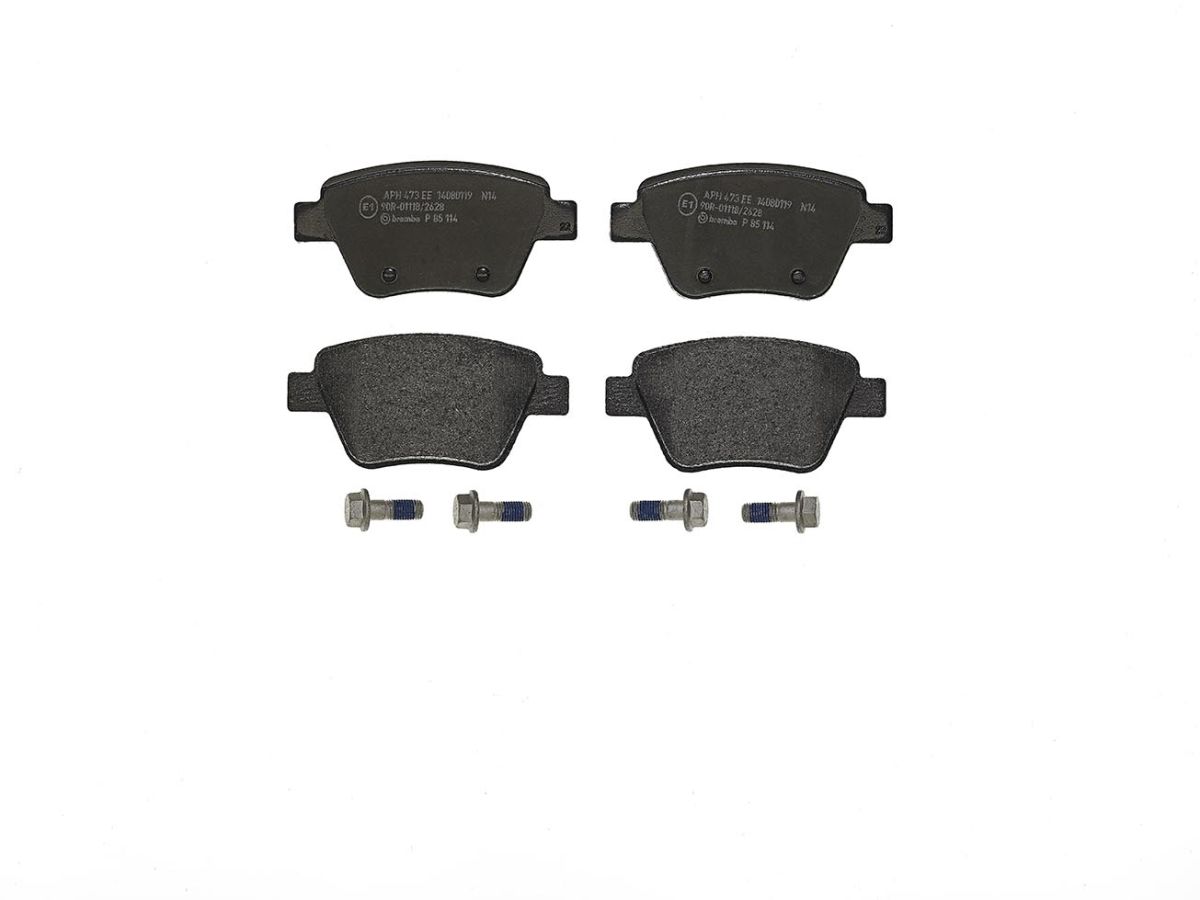 Колодки гальмівні дискові SKODA OCTAVIA II COMBI (1Z5) 1.6 2004.02-2013.06 BREMBO (P85114) BREMBO фото 3