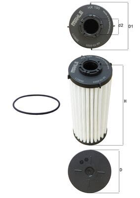 Фільтр АКПП VW Passat/Golf 2.0TDI/TSI/GTI 14- (тип короб. DQ381) Knecht фото 9
