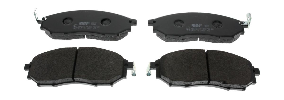 Колодки гальмівні дискові NISSAN QASHQAI / QASHQAI +2 I (J10, NJ10, JJ10E) 2.0 2006.11-2014 FERODO (FDB1881) Ferodo фото 4