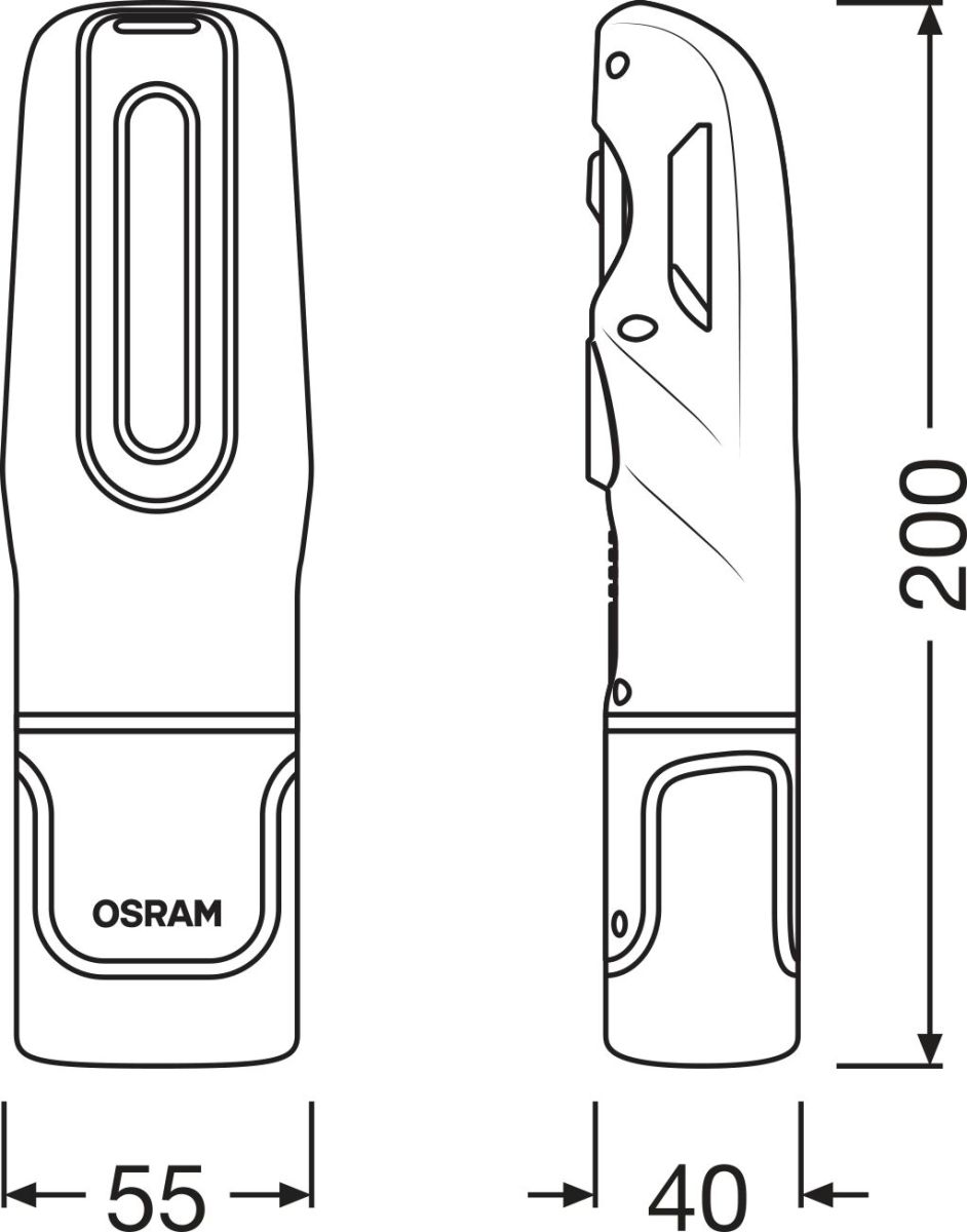 Ліхтар LEDINSPECT® MINI250 / 6000K 7.4W 250LM MAX/70 OSRAM (LEDIL401) osram фото 12