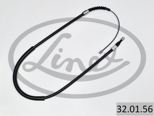 Трос ручника (задній) (L) Opel Corsa/Tigra 00-09 (1095/763mm) Linex фото 10