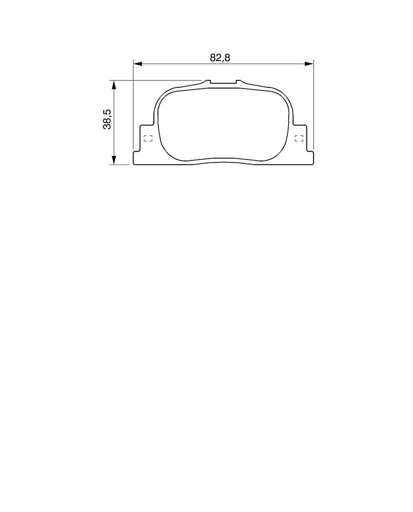 Колодки гальмівні дискові TOYOTA CAMRY ЛІФТБЕК (_V3_) 2.4 2001.08-2006.11 BOSCH (0 986 424 730) Bosch фото 9